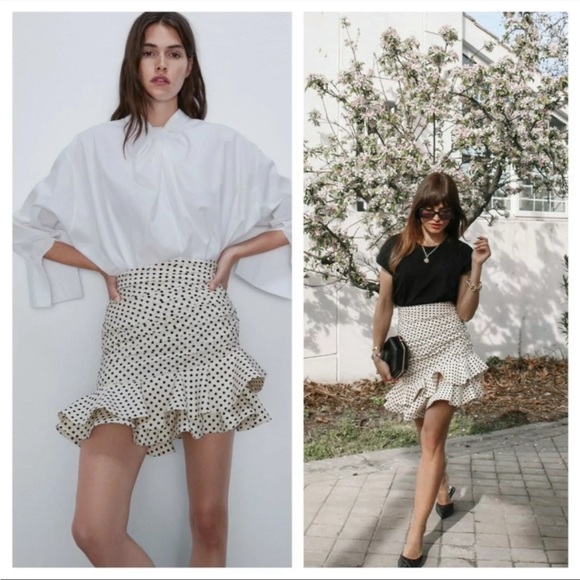 POLKA DOT MINI SKIRT 2772 907 727 - Picture 3 of 4